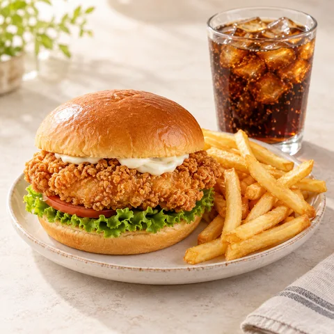 Crisp Club food